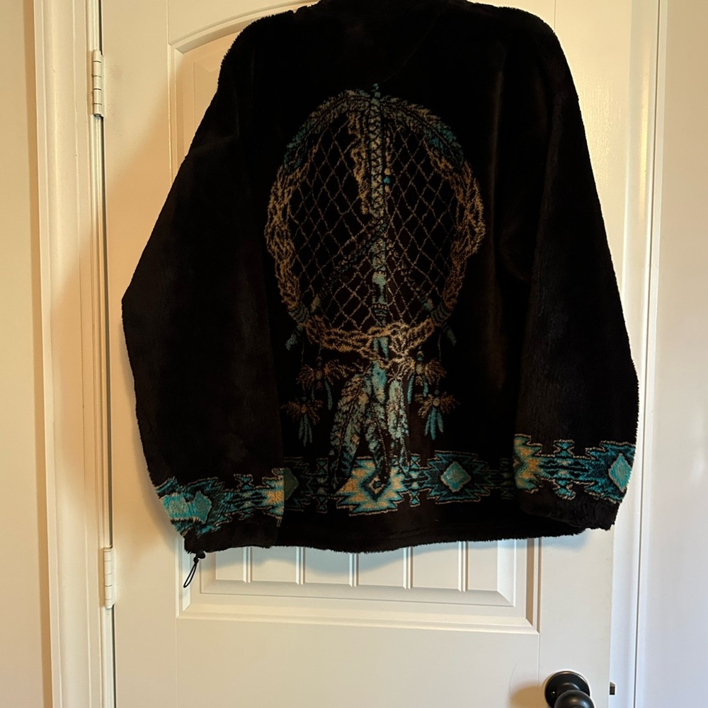 Bear Ridge Jacket with Turquoise Aztec pattern - Picture 6 of 7